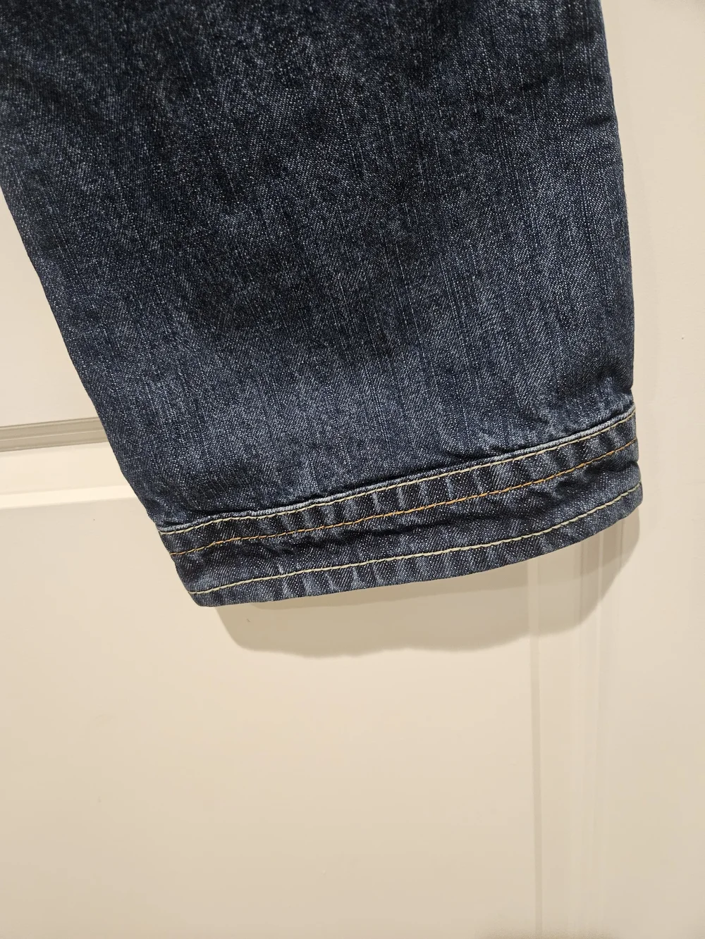 Ariat Dark Blue Relaxed Bootcut Mens Jeans with Utility Pocket # 933